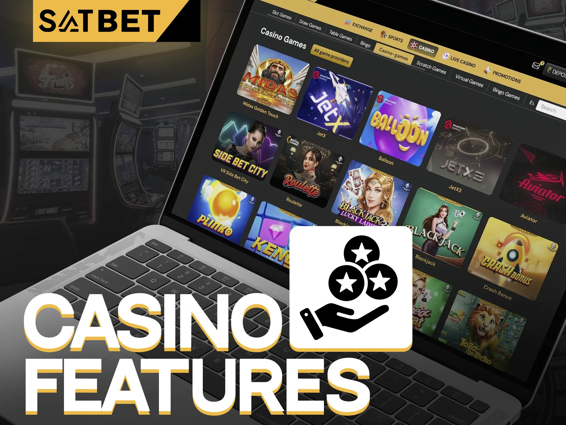 Read a short description of SatBet Casino.