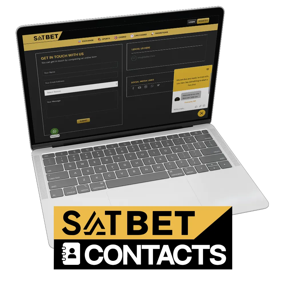 Get to know how you can contact SatBet support.