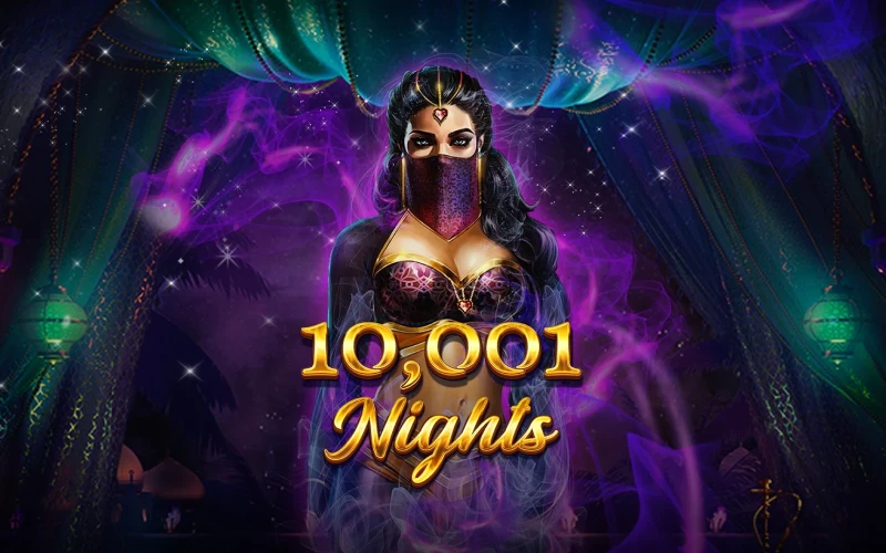 Play 10001 Nights game at SatBet casino.