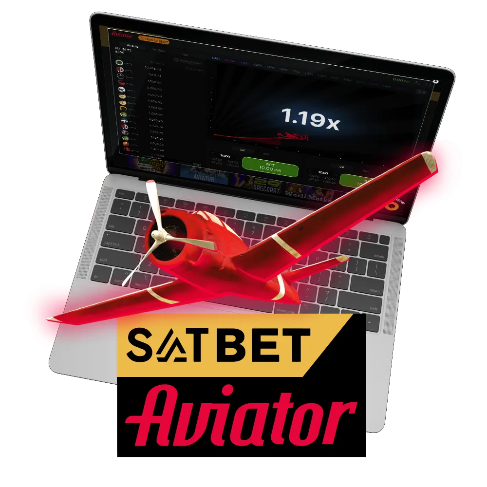 Play Aviator online game at SatBet casino.