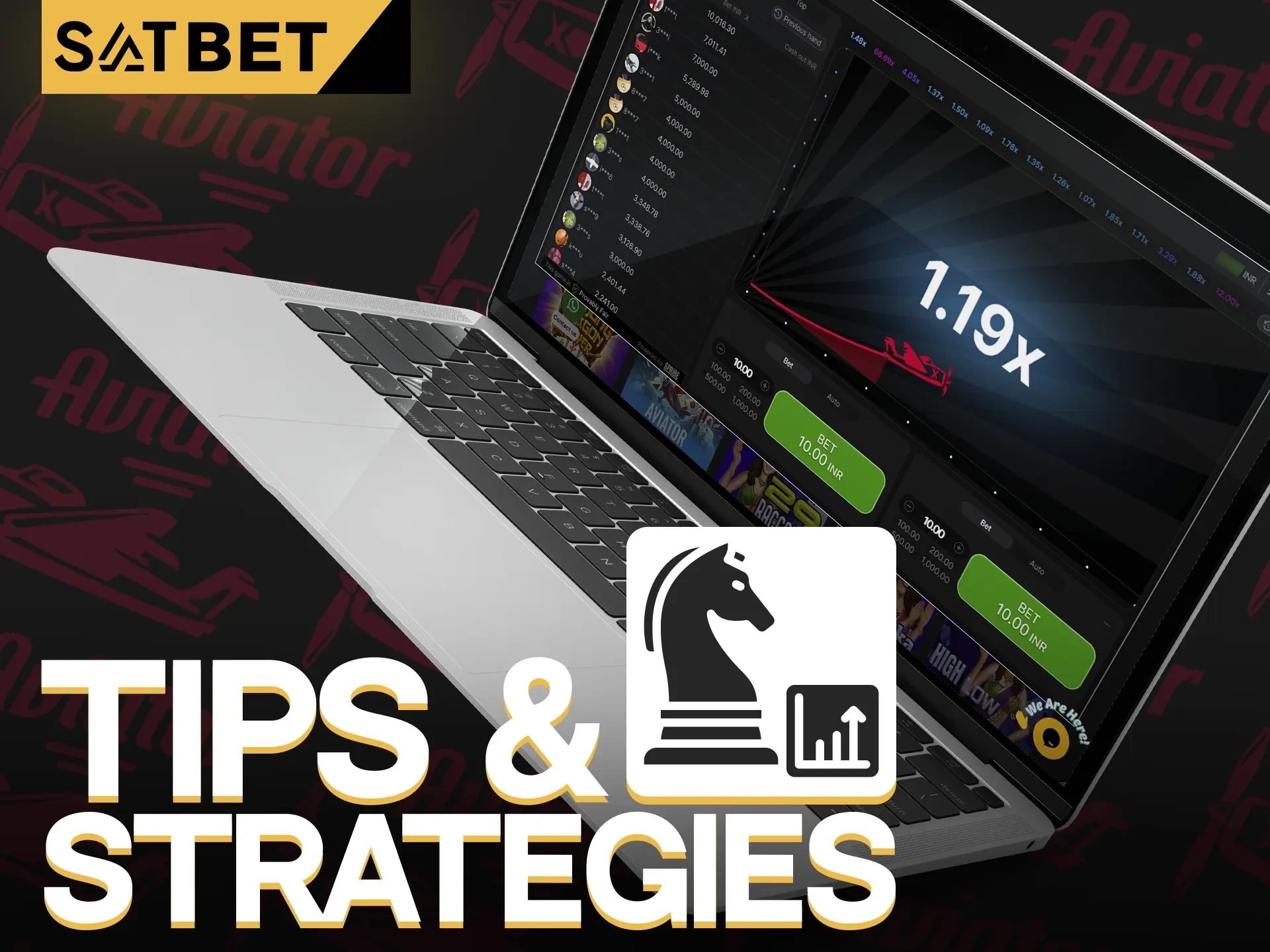 SatBet offers you some tips on the Aviator game.