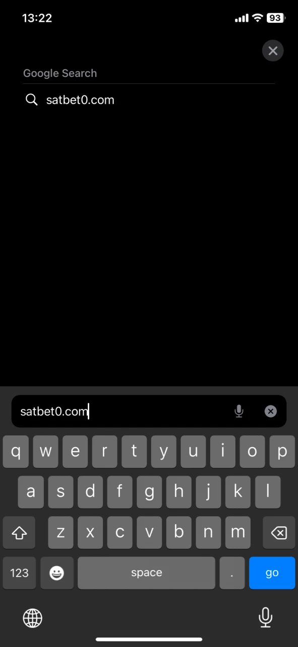 You can use any browser to open SatBet site.