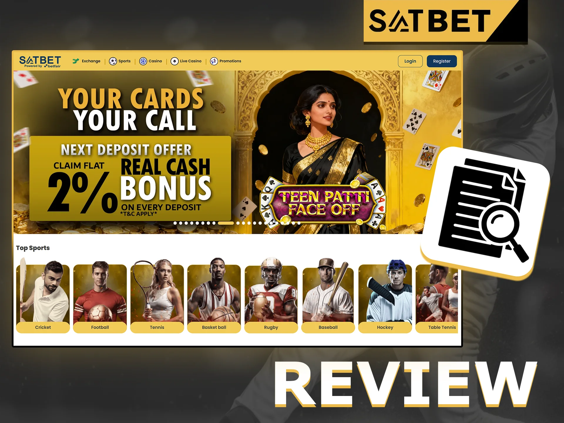 Read the information about SatBet website.